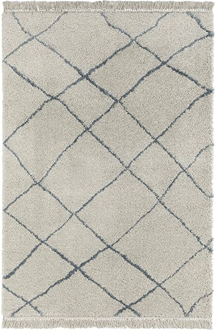 Koberec Shaggy boho 120x170 krémový morský