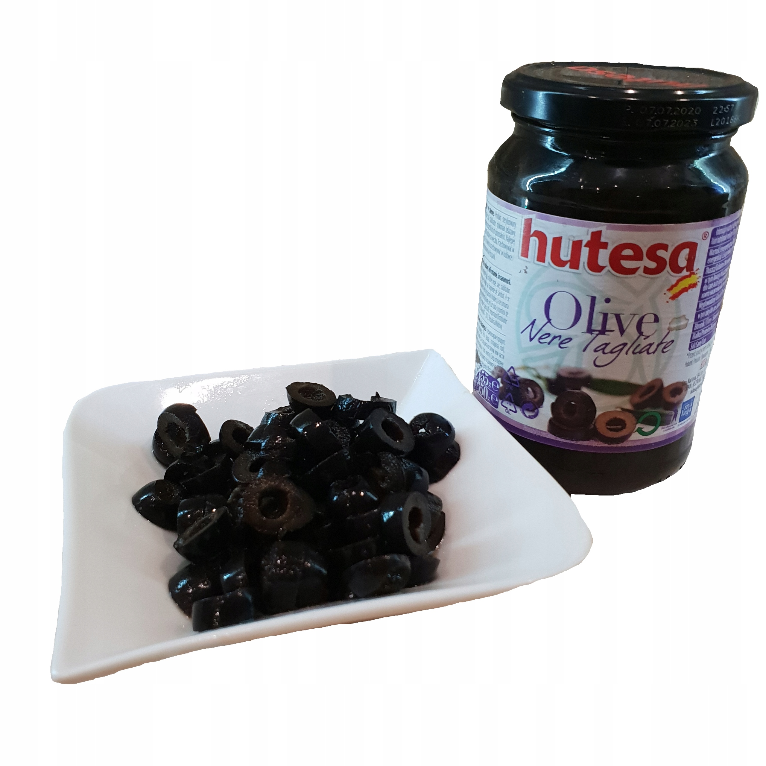 

Oliwki czarne krojone 350g Hutesa Hiszpania
