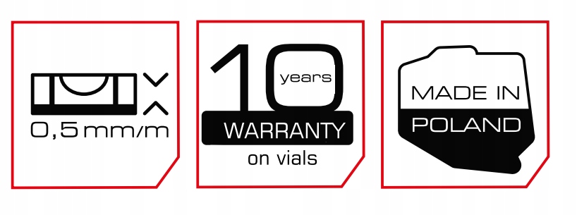 KĄTOWNICA KĄTOWNIK ALUMINIOWY POZIOMICA PRO 40x60 POLSKA P/P Waga produktu z opakowaniem jednostkowym 0.91 kg