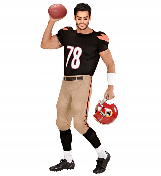 Kostým Americký Fotbalista Hráč Rugby