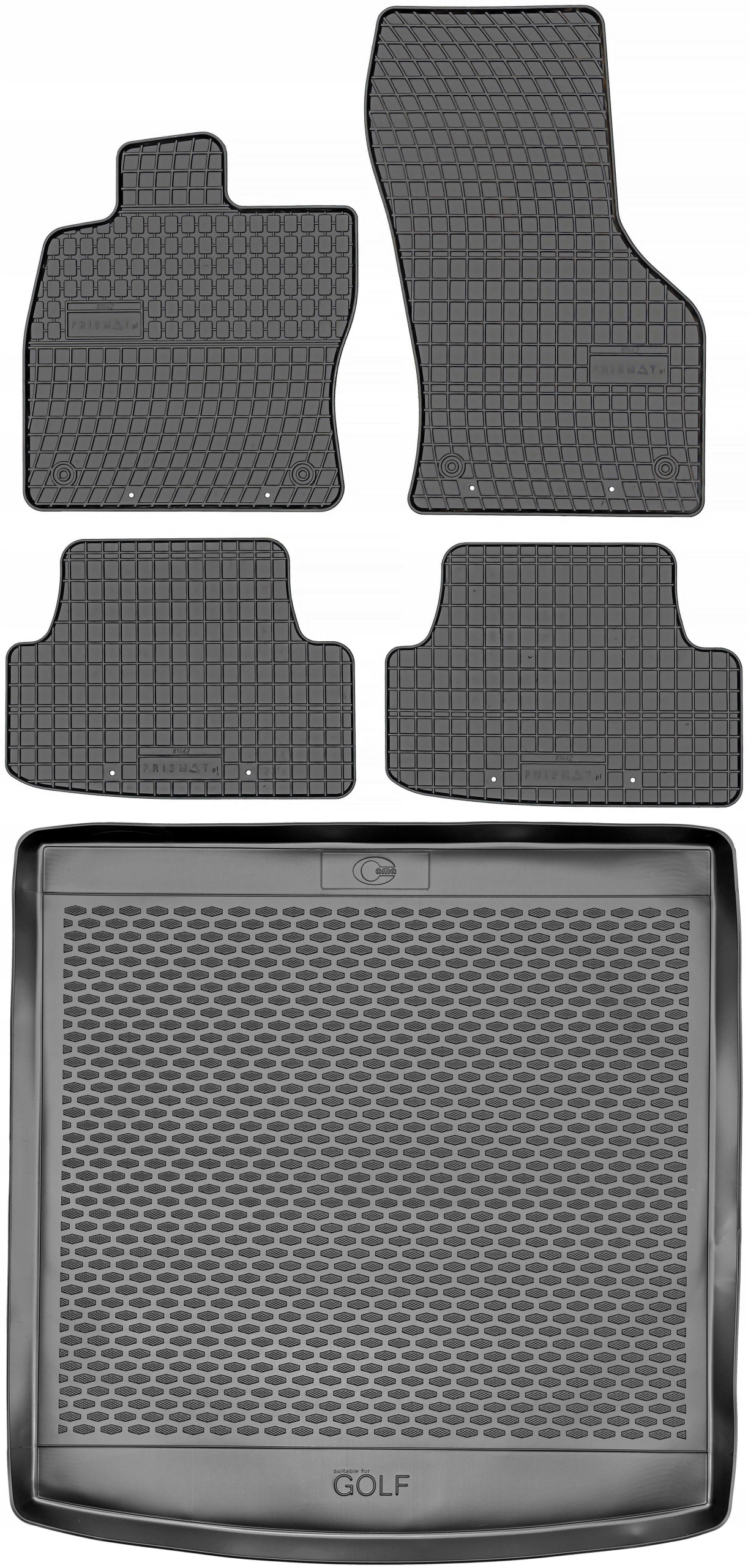 Volkswagen Golf VII Hatchback od roku 2012-2019 Sada Koberce batožinový priestor