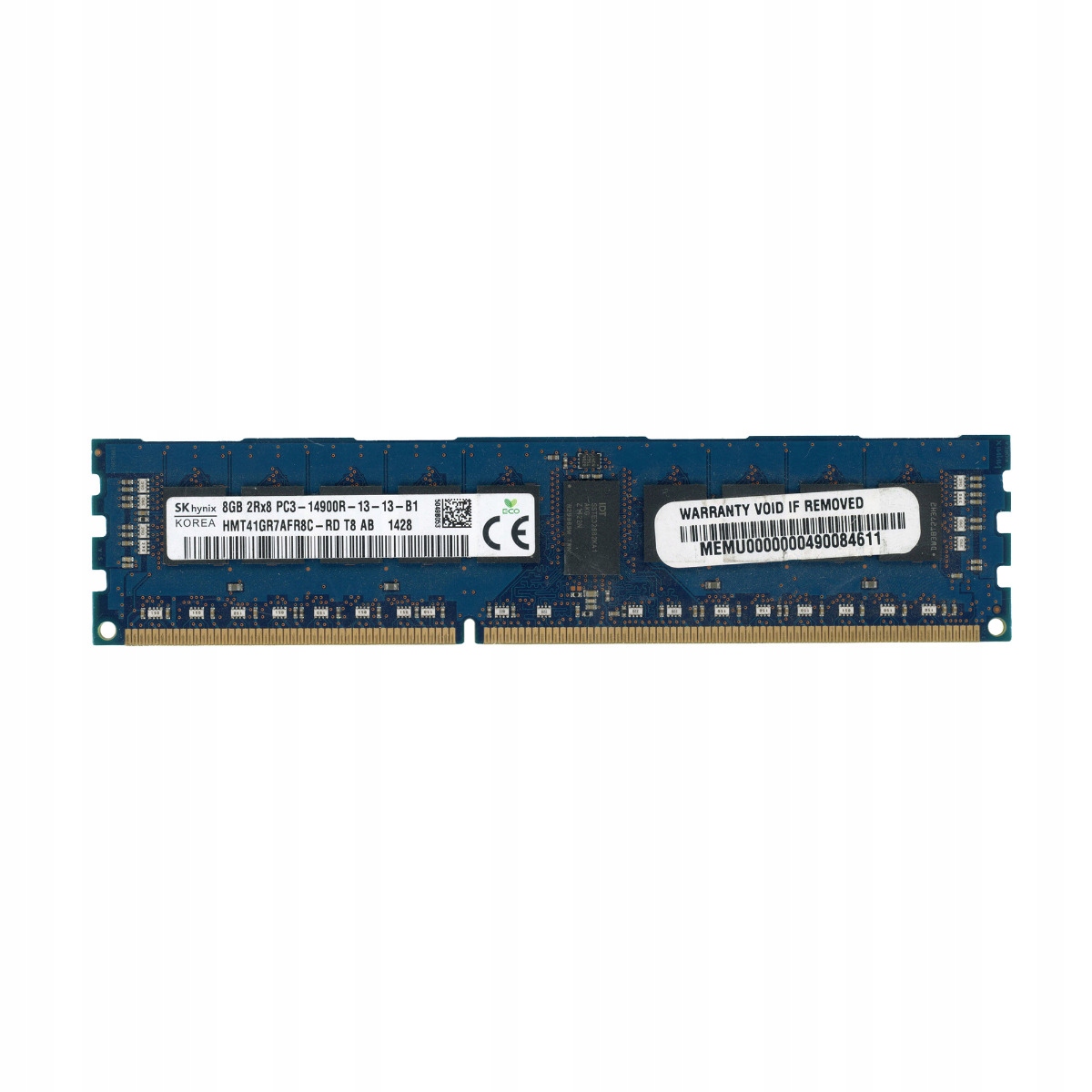 Hynix HMT41GR7AFR8C-RD 8GB DDR3 1600MHz Reg Ecc