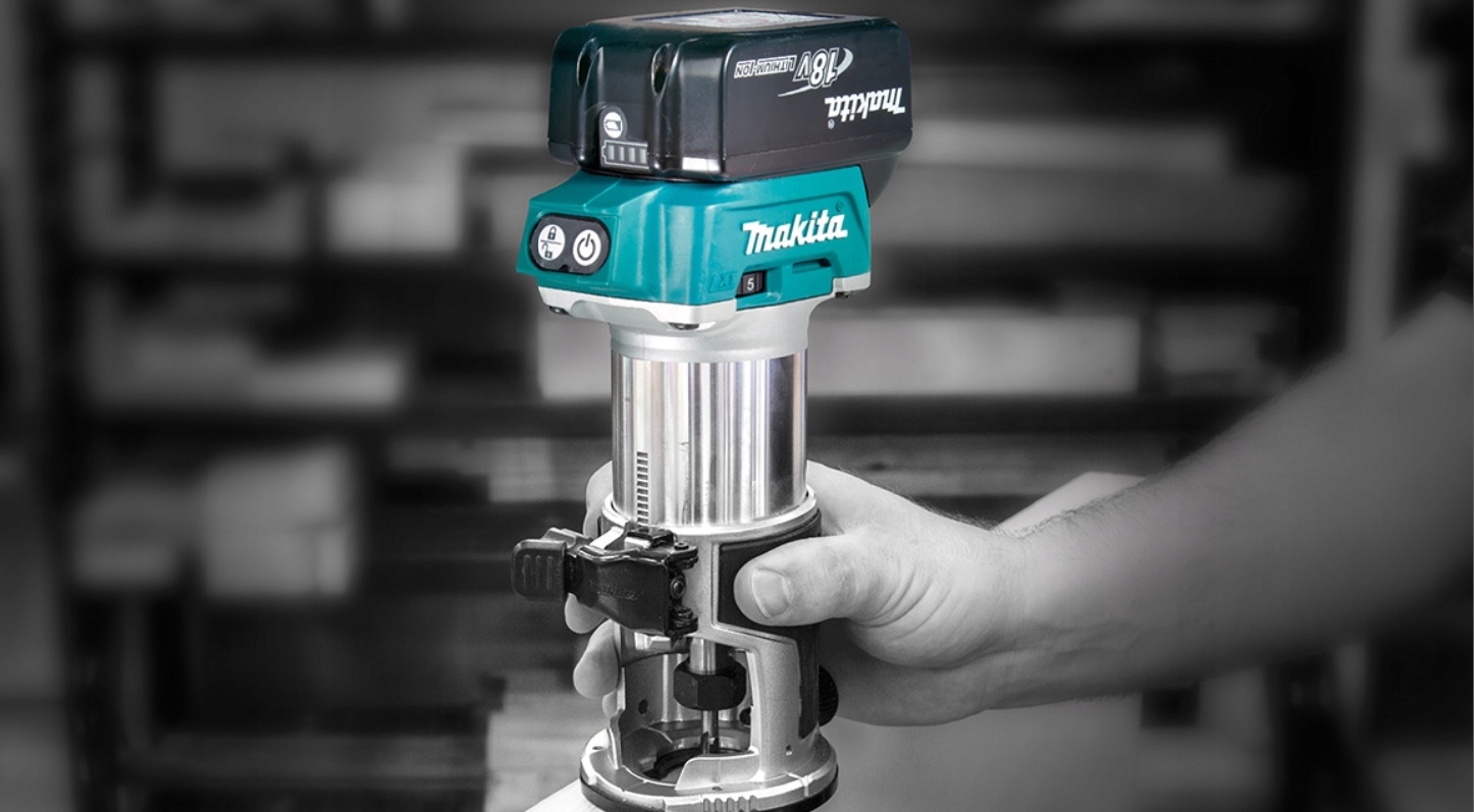 MAKITA AKUMULATOROWA FREZARKO-WYCINARKA 18V DRT50ZX4 Maksymalna liczba obrotów bez obciążenia 30000 RPM