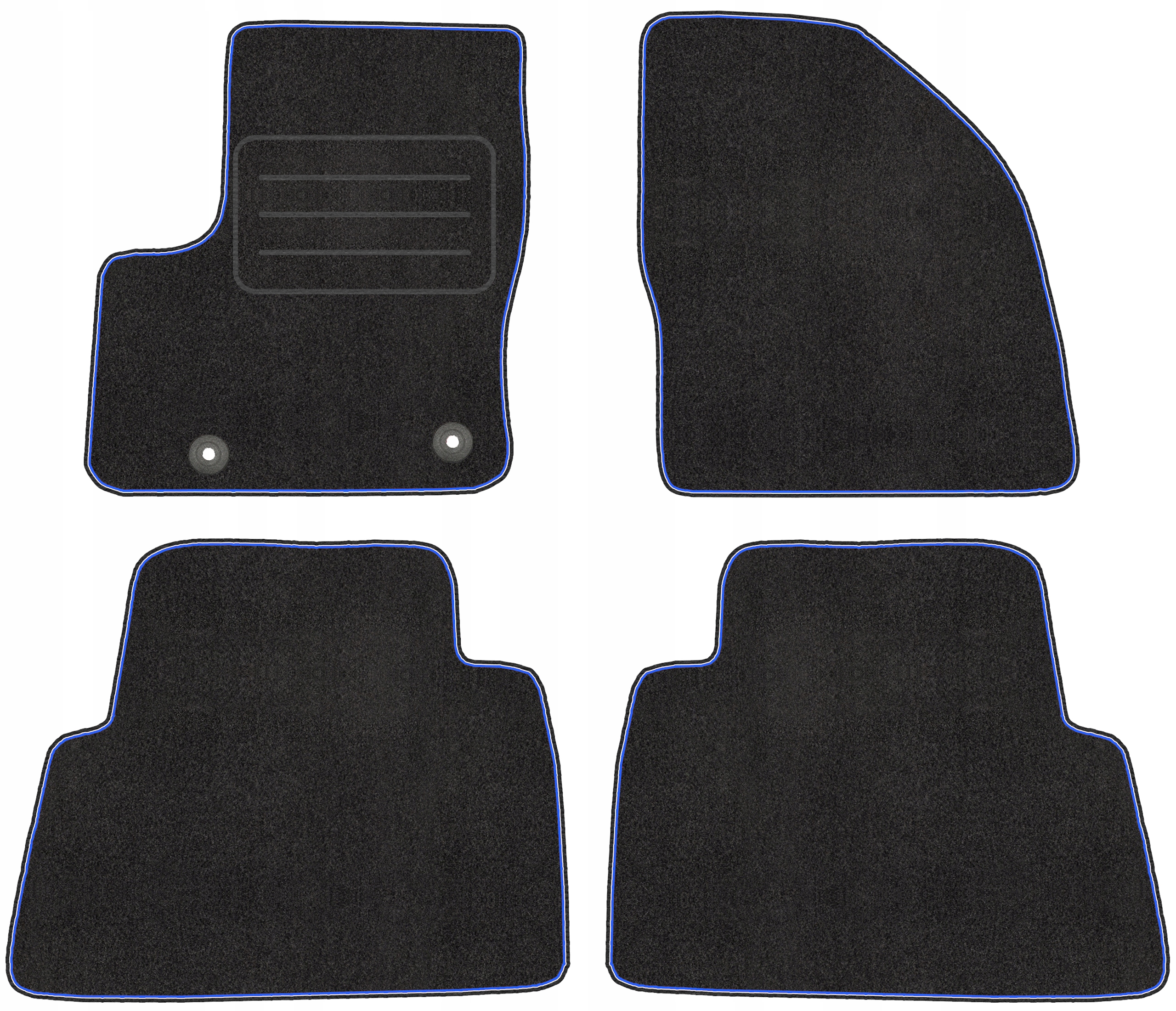 Polyamidové velúrové koberčeky pre Ford Kuga I 08-12
