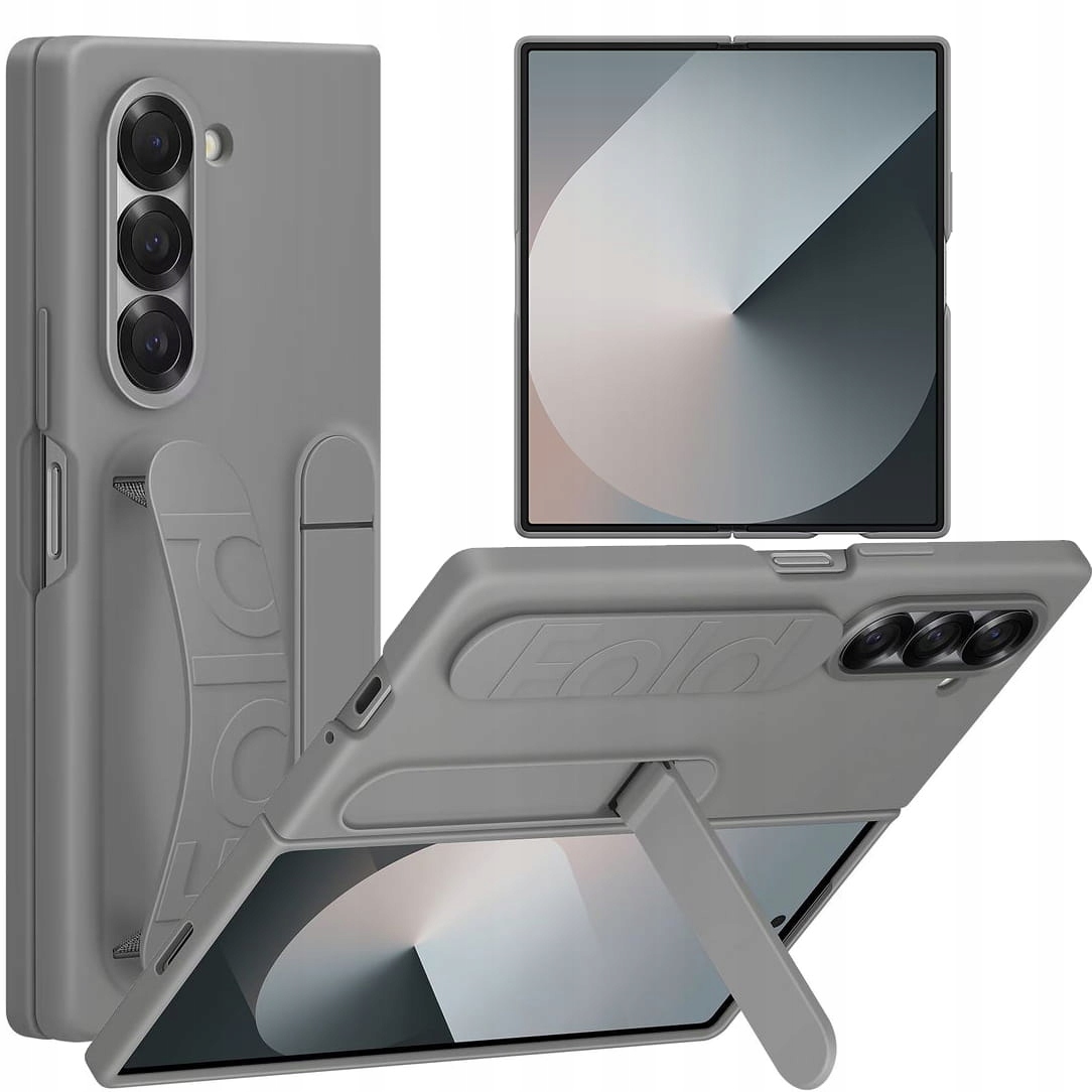 Pouzdro s páskem Samsung pro Galaxy Z Fold6, silikonový obal s opěrkou, pouzdro