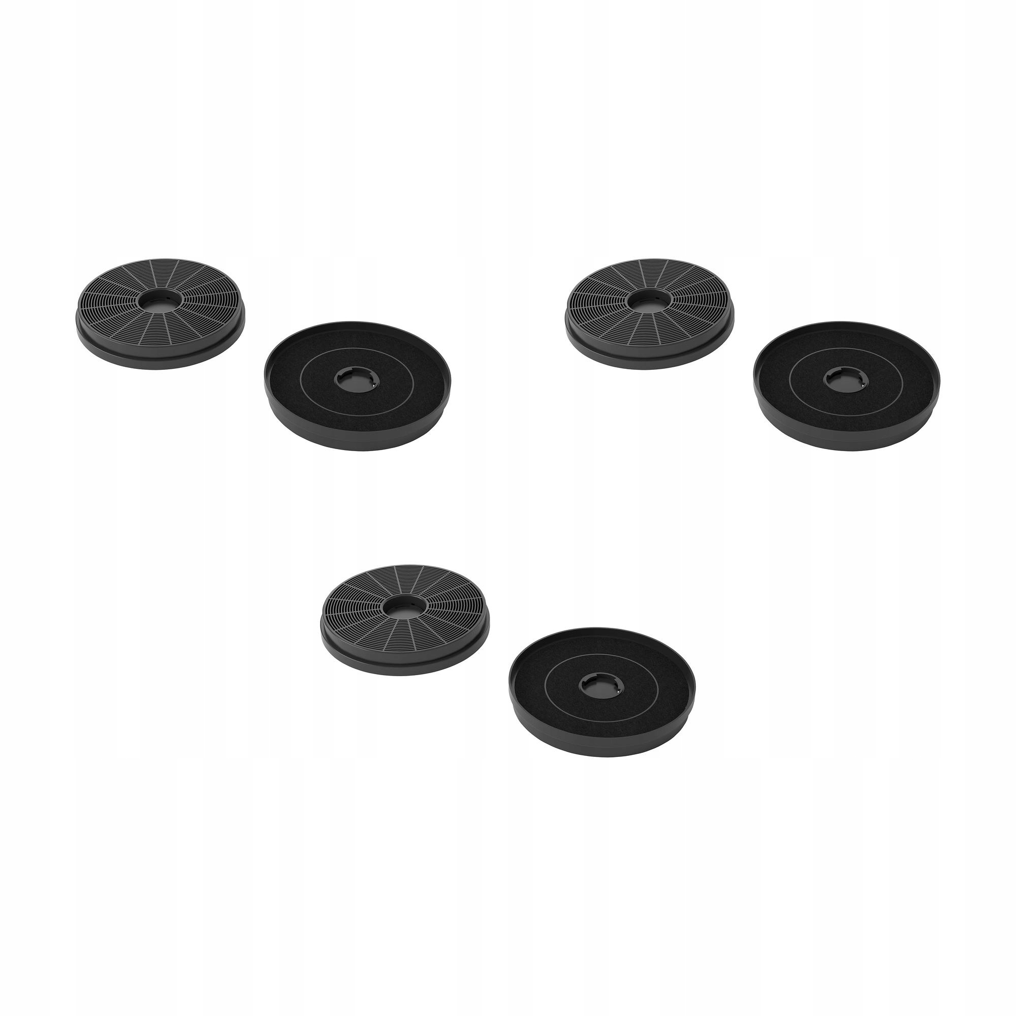 3 ks Viggbo Filtr z dřevěného uhlí