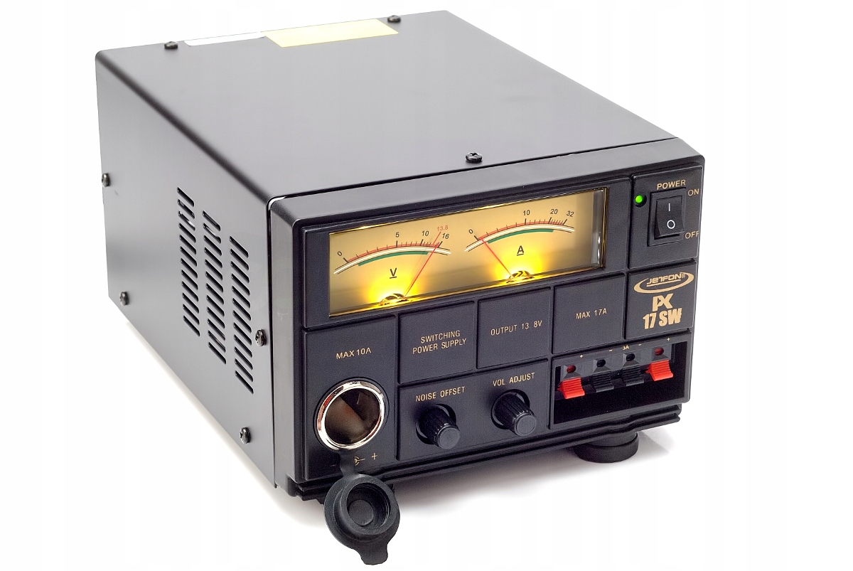 Zasilacz do Cb radia 17A Wskaźniki Jetfon PC17SW