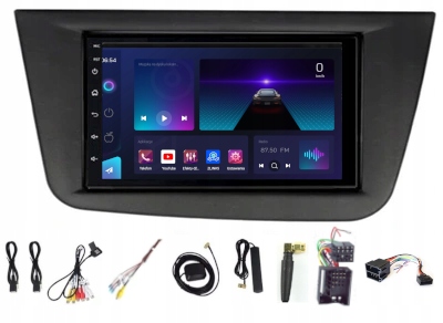 Radio 2 Din Seat Altea Toledo 2004-2015 Android Rds Wifi Usb 4/64GB Sim