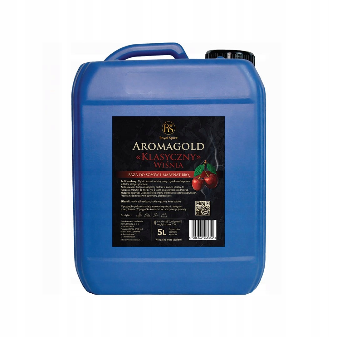 Aromagold „Klašický“ Višeň Základ pro omáčky – marináda Bbq 5 l