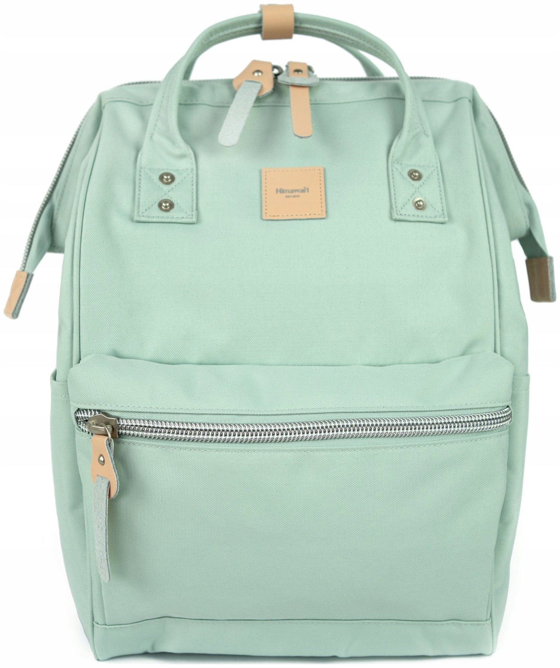 Batoh na notebook Himawari Pale M organizér do práce Usb, tyrkysová barva