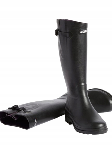 Aigle Holínky Ke Kolenům Černé 39 6AC