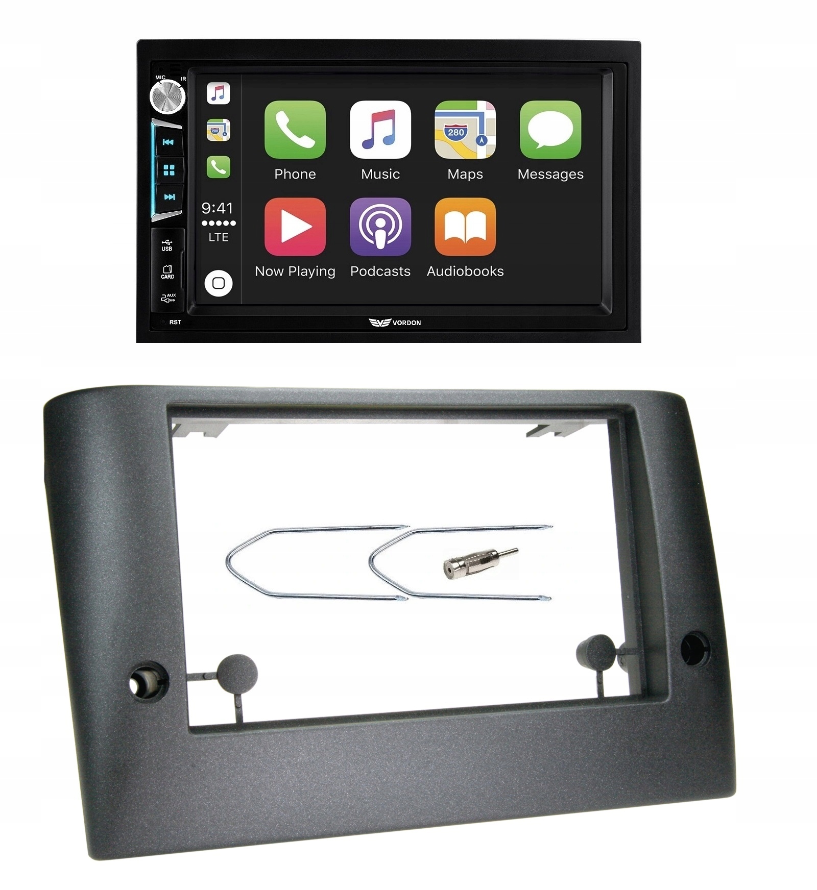 Vordon AC-920 Rádio AndroidAuto CarPlay Fiat Stilo