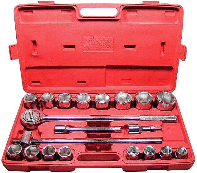 

Klucze Nasadowe 21EL. 3/4 Duże Nasadki Zestaw Tir