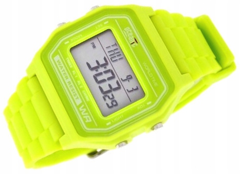 

Retro Zegarek M1103 Zielony Wodoszczelny 100M