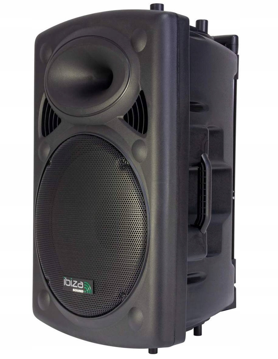 Kolumna Mobilna Ibiza Port 15VHF-BT 800W 220-240V Usb Bt Sd Aux