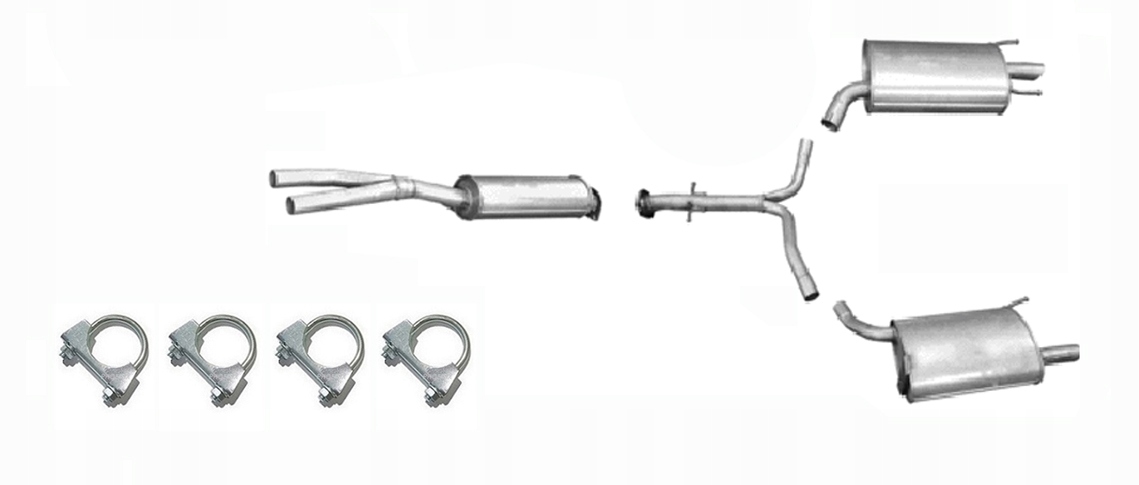 LEXUS GS 300 3.0 (2005-2010) ВЫХЛОПНАЯ СИСТЕМА