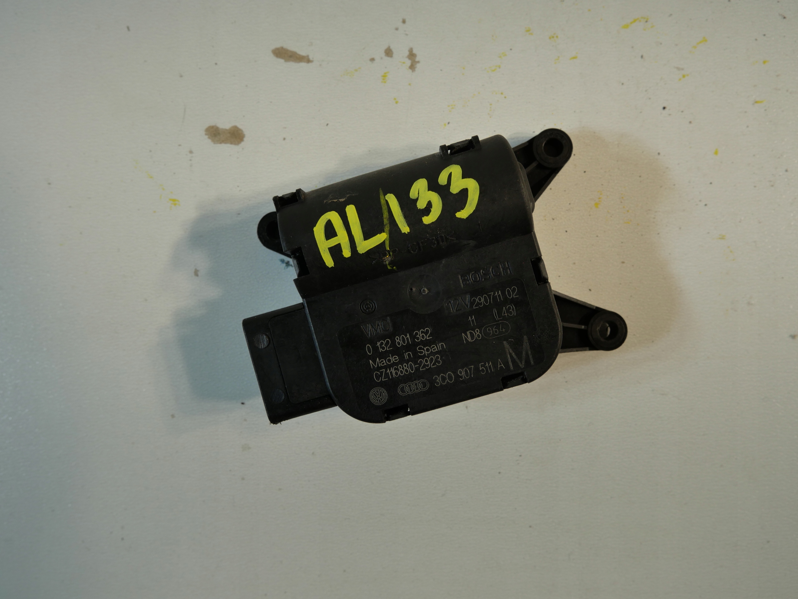 VW SEAT SKODA Micro moteur KLAP Bloc de chauffage complet 3C0907511A