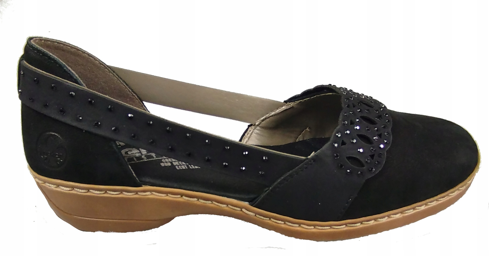 Rieker Polobotky 41393-00 Black r36