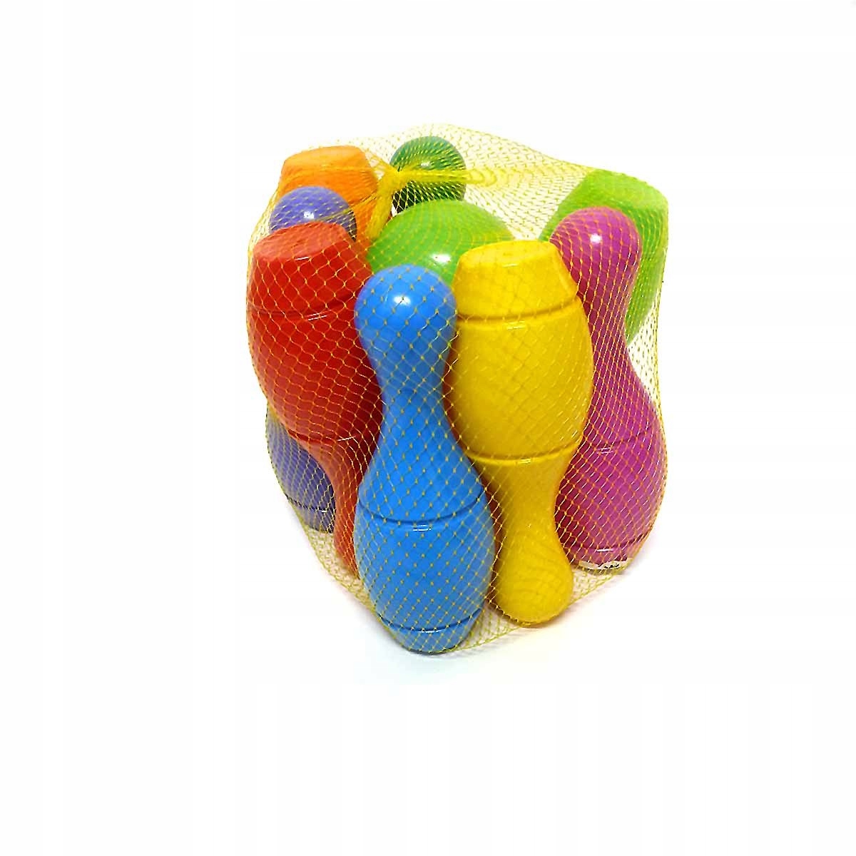 

025319 Kręgle Mini Euro Kolorowe + Piłka