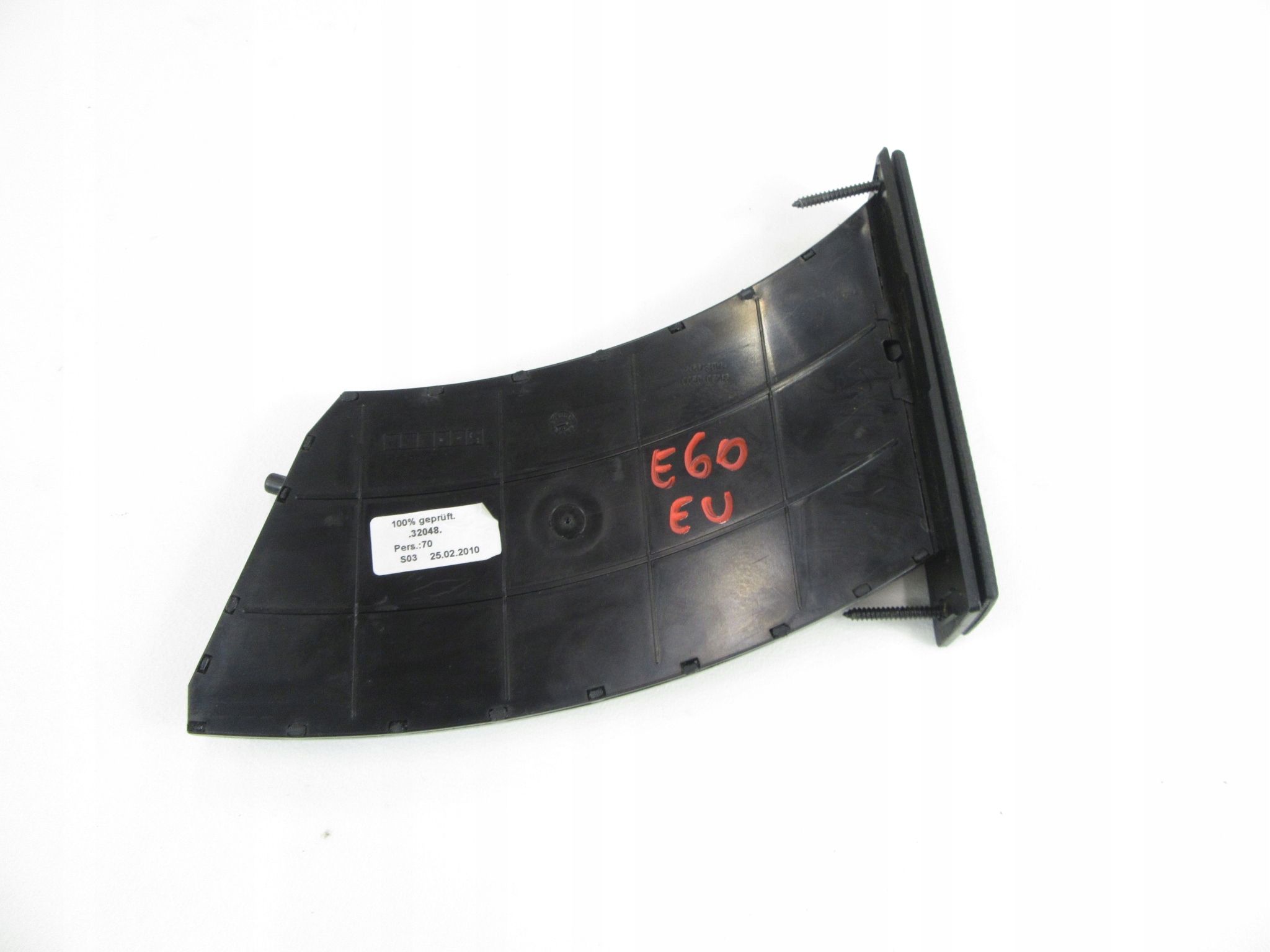 bracket for kubki Cupholder left driver´s BMW 5 e60 e61 EUROPA black