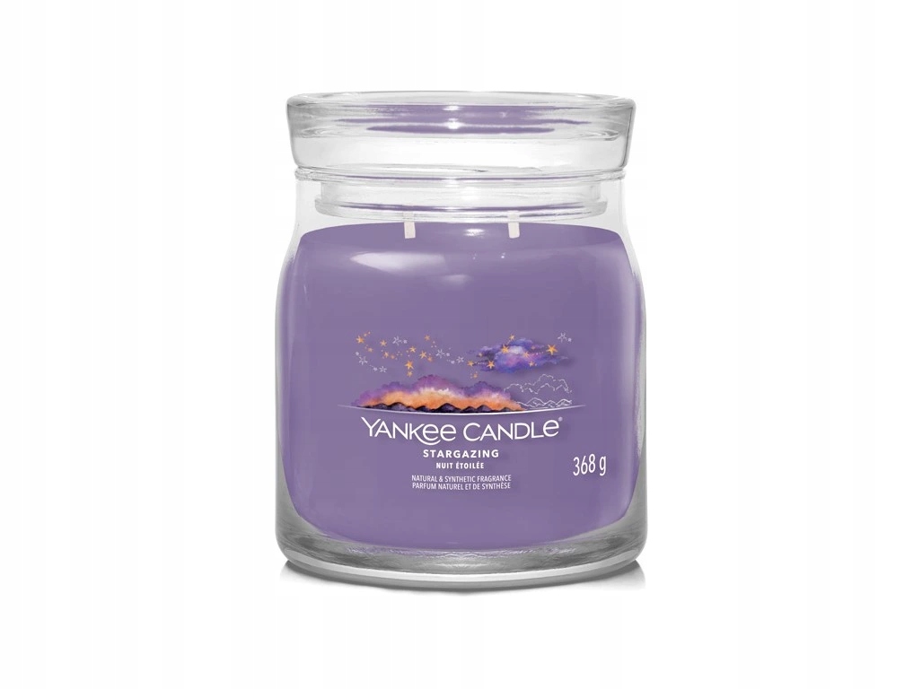 Yankee Candle vonná svíčka Signature ve skle střední Stargazing 368g