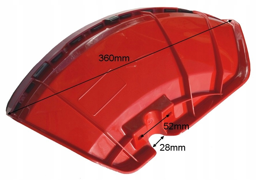 OSŁONA GŁOWICY KOSY NA RURĘ 28 MM NAC I INNE Typ osłona