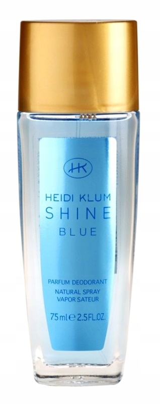 Heidi Klum Shine Blue 75 Ml Parfémovaný deodorant pro ženy Deo