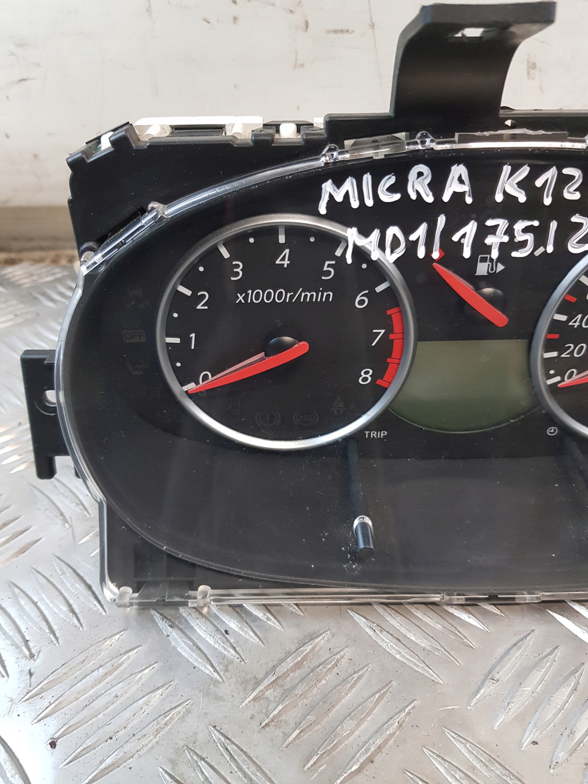 NISSAN MICRA K12 1.2B O7R- dials BC63D EUROPA