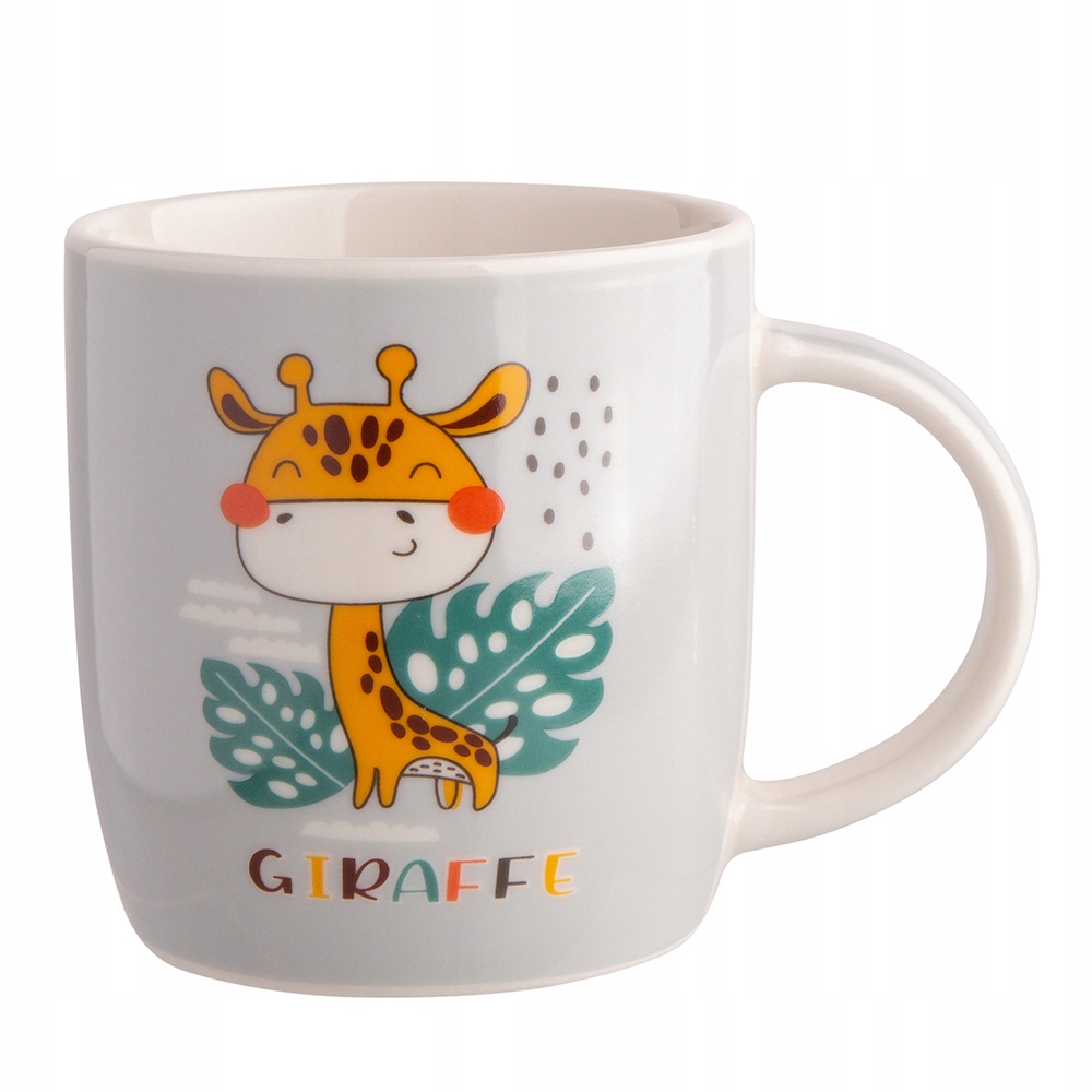 

Wesoły Kubek porcelanowy dla dzieci Żyrafa 300ml