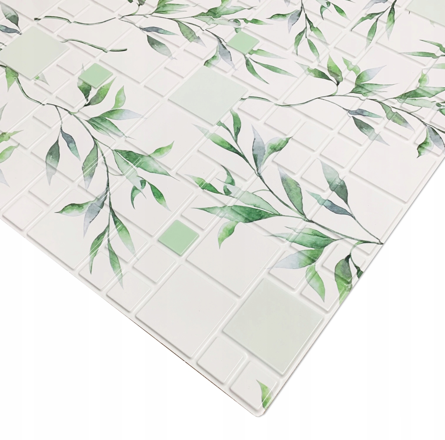 Panele ścienne 3D twarde LIŚCIE płytka OKŁADZINA pcv GREEN PLANT Marka Decoimpex