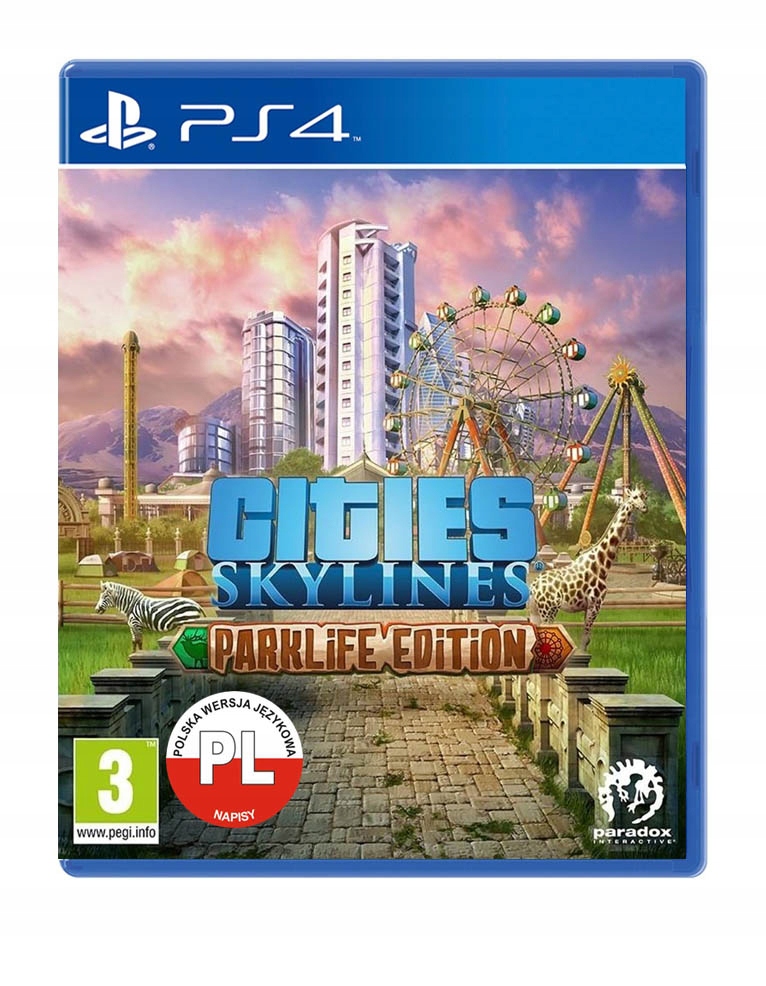 

Cities Skylines PS4 Dodatek Parklife Napisy Pl