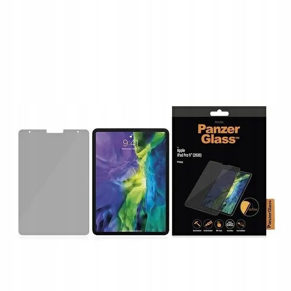 Szkło hartowane PanzerGlass E2E Super+ prywatyzujące na iPad Pro 11" Air