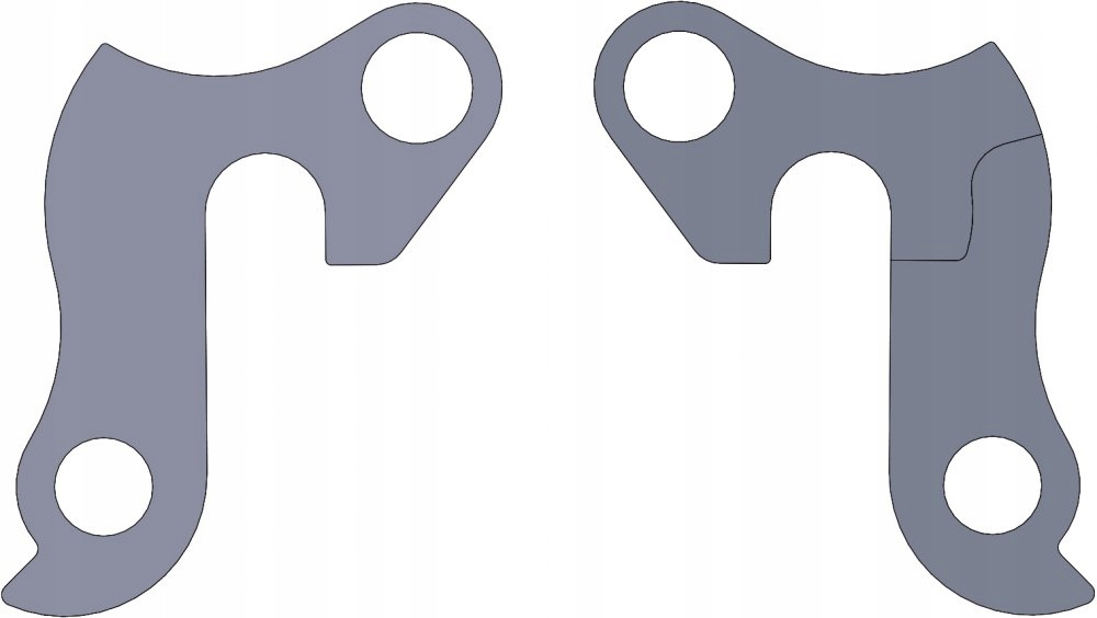 HAK RAMY PRZERZUTKI KROSS LEVEL TRANS DP-57 SILVER Kod producenta DP-36