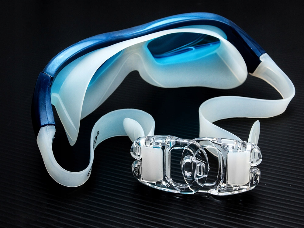 OKULARY PŁYWACKIE DO PŁYWANIA BASEN MASKA ANTI-FOG Marka Cleacco