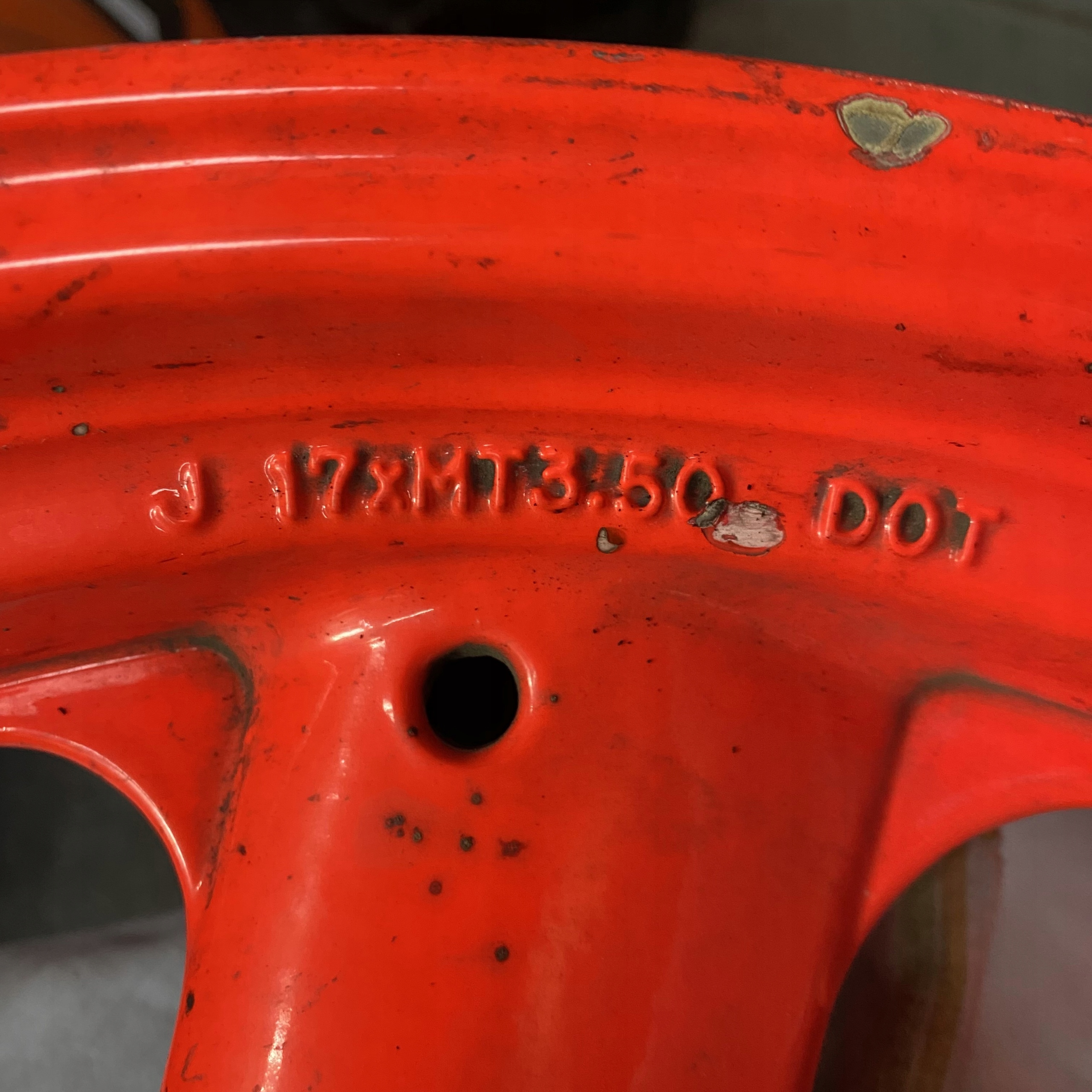 YAMAHA FZR 1000 FELGA 17 cali PRZOD PRZEDNIA Rims manufacturer Yamaha