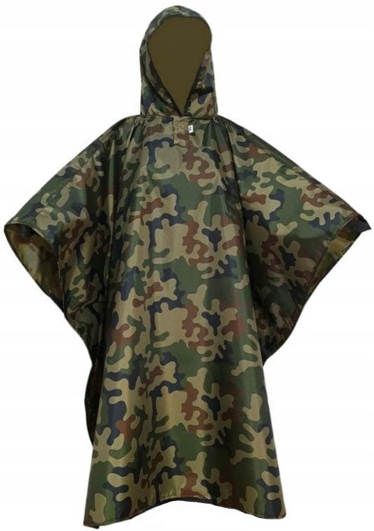 Peleryna nieprzemakalna poncho pałatka myśliwska przeciwdeszczowa 2TREES