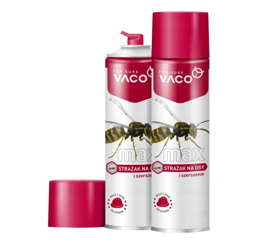 

Vaco Spray na Osy i Szerszenie Strażak Max 400ml
