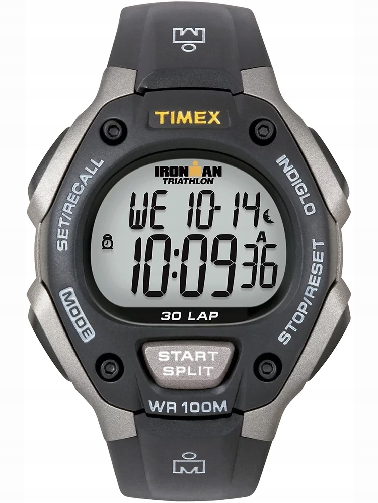 Pánské Hodinky Timex T5E901 C30 Ironman Traditional 30-Lap Box Gravírování