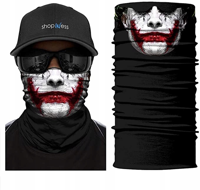 Joker Bandana 3D komin chusta
