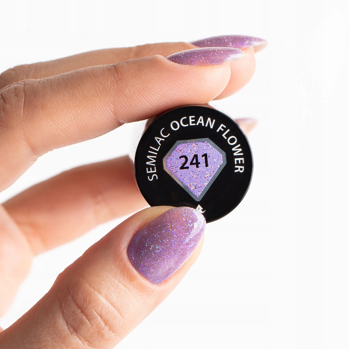 SEMILAC 241 Ocean Flower Lakier Hybrydowy 7ml Marka Semilac