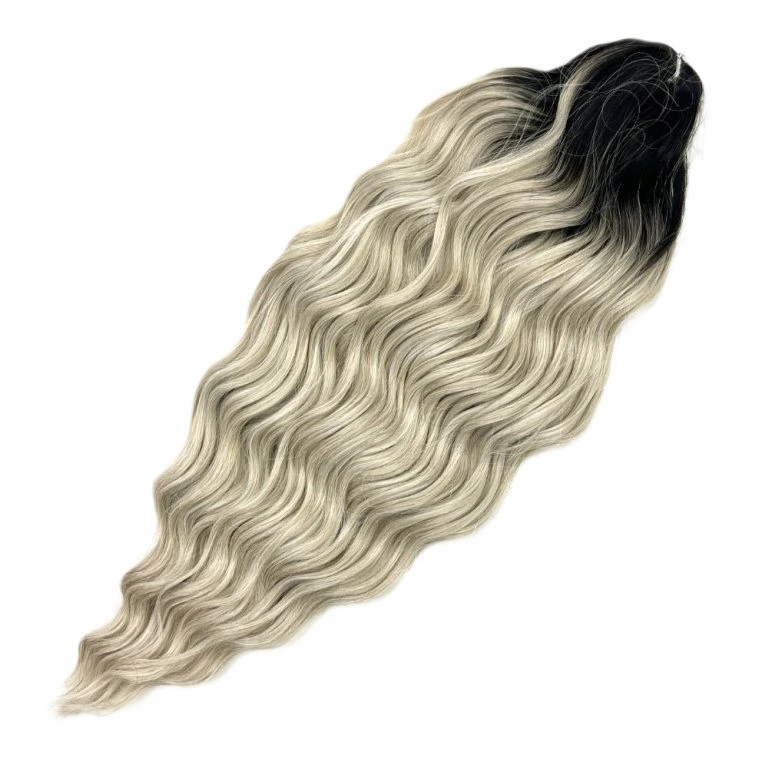 Włosy syntetyczne afroloki fala do czesania Anna 60cm 300g Kolor: TT4/56D
