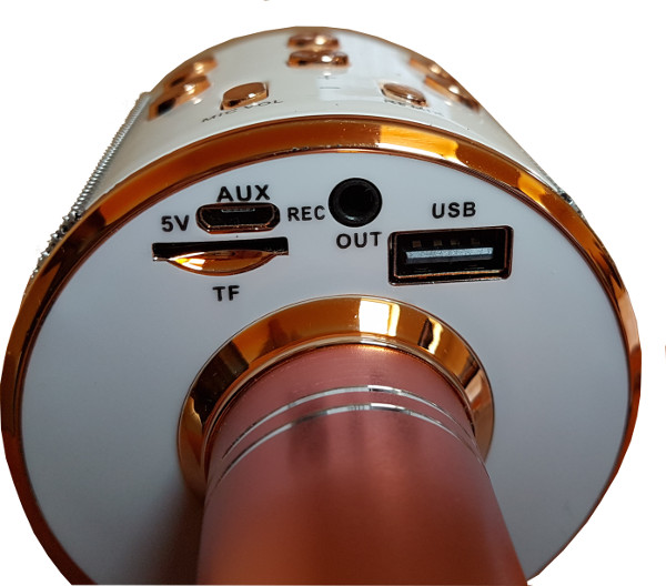 Solidny MIKROFON BEZPRZEWODOWY + Karaoke DVD Wiek dziecka 5 lat +