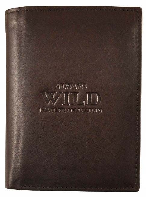 

Skórzany portfel Męski -Always Wild- Skóra Refid