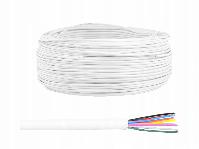 

Kabel domofonowy alarmowy 10x0.5 Cca LXK520/10C