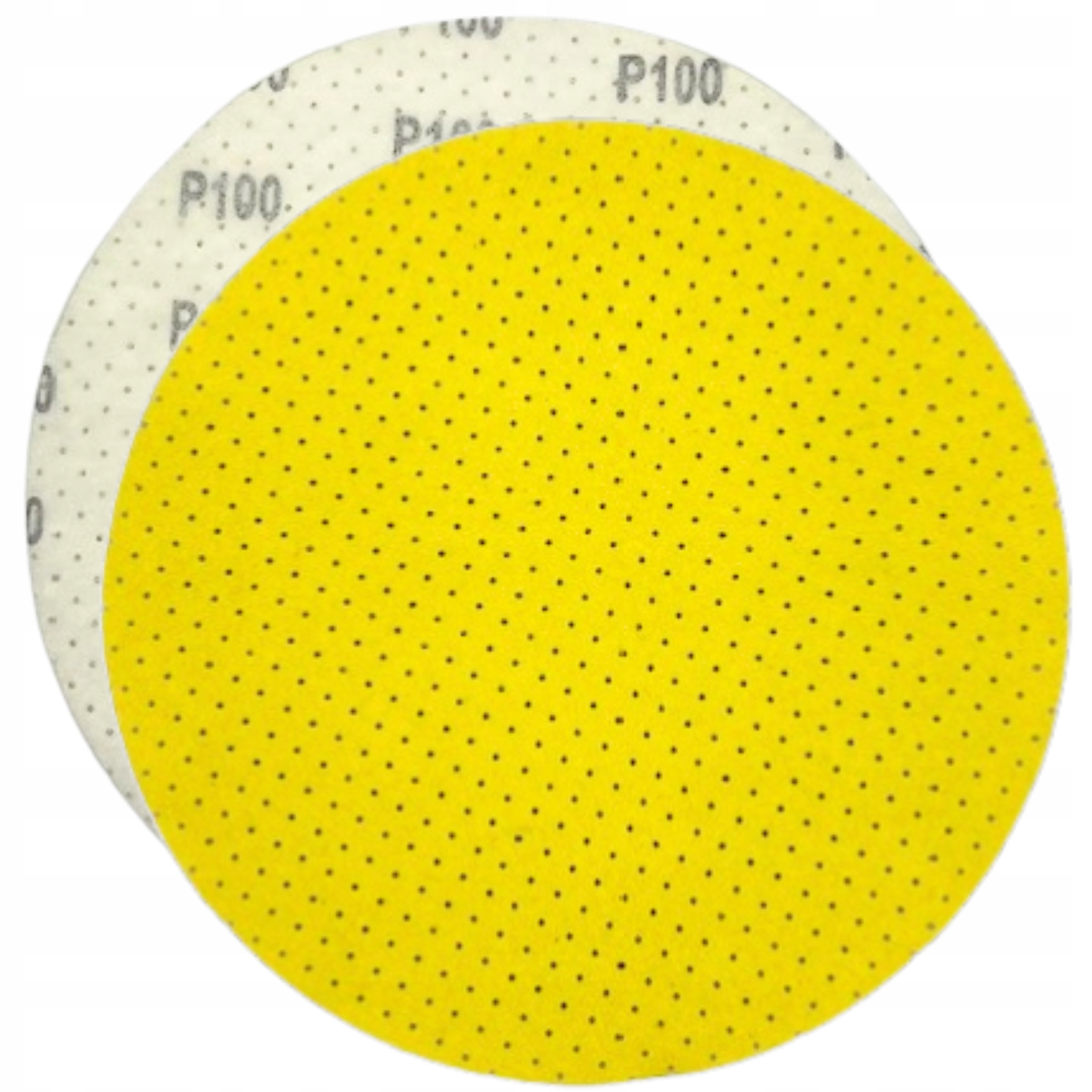 Papier Ścierny Krążek Do Żyrafy Samoprzylepny Żółty 225mm gr. 100