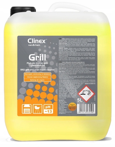 

Clinex Grill 5L! Płyn Do Mycia Grilli I Kominków!