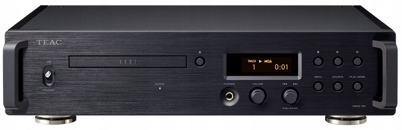 Teac VRDS-701 Black Černý Přehrávač CD Usb-c Vynikající Dac, 2024