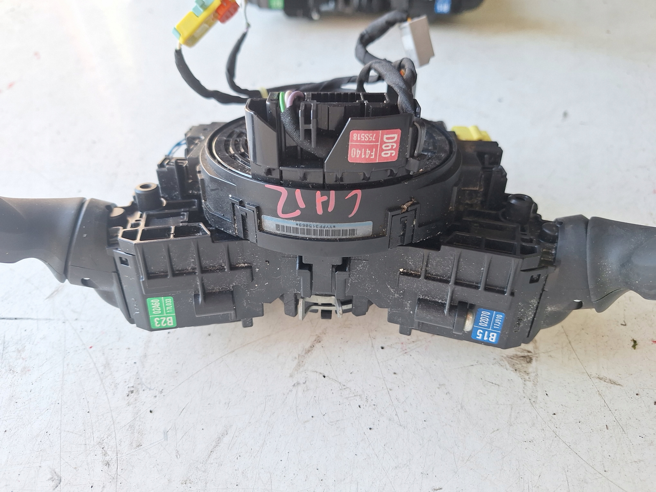 TOYOTA CH-R II 23-> steering wheel levers and controls + ring airbag