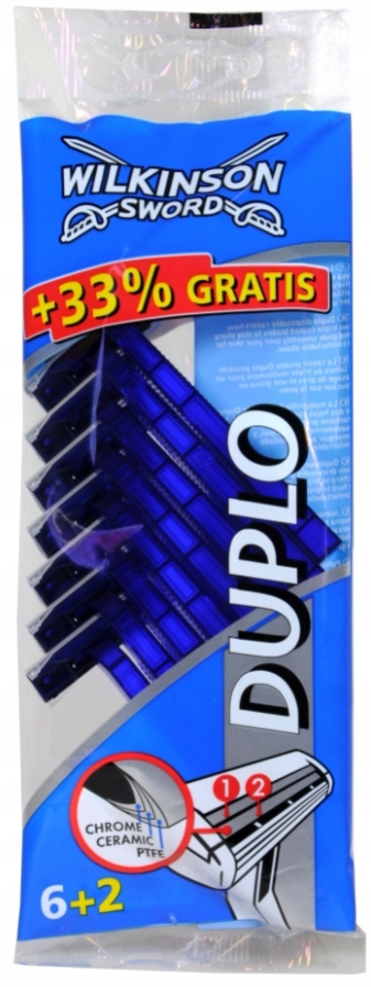 

Wilkinson Sword, Duplo Maszynki do golenia 8 sztuk
