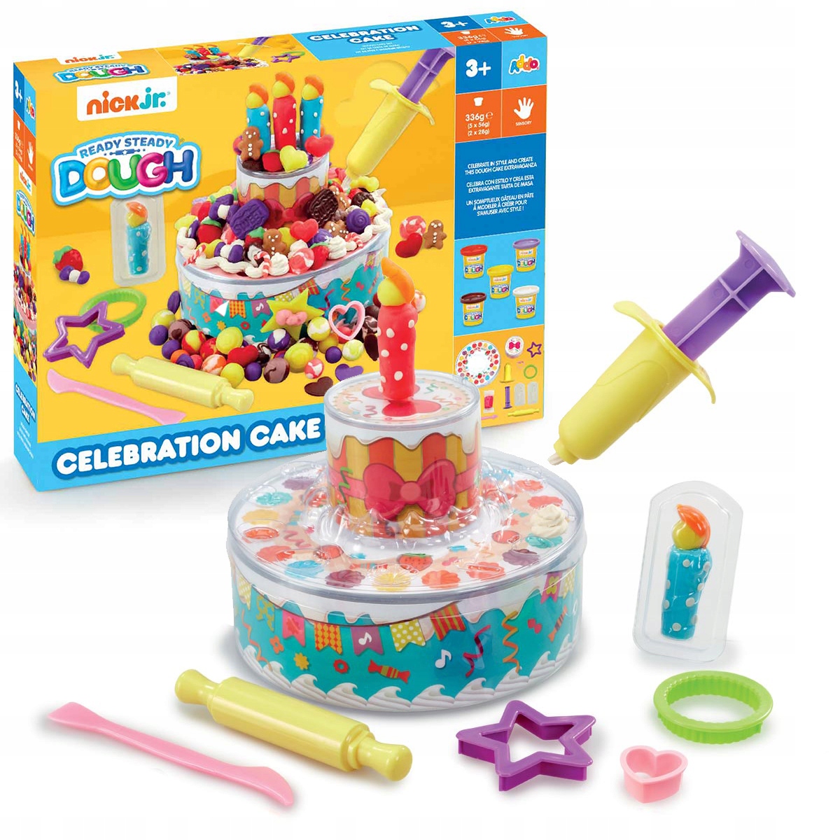 

Tort Urodzinowy Masa Plastyczna Nickjr 336 g.